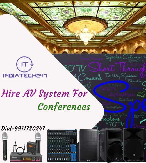 conference system on rent in Noida