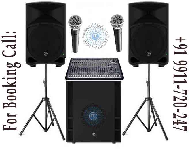 sound system rental service